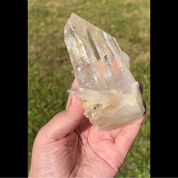 {Golden Healer} Hematoid Quartz Lemurian Twin - Picture 8 of 10